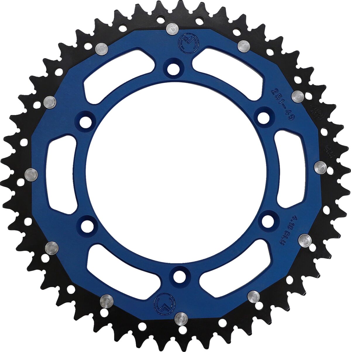 Moose Offroad Hard Parts Sprocket Dual Mse 49 Bl
