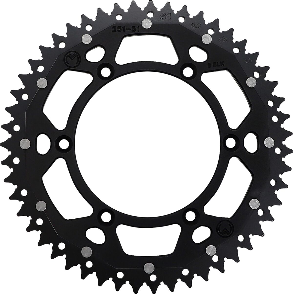 Moose Offroad Hard Parts Sprocket Dual Mse 51 Bk
