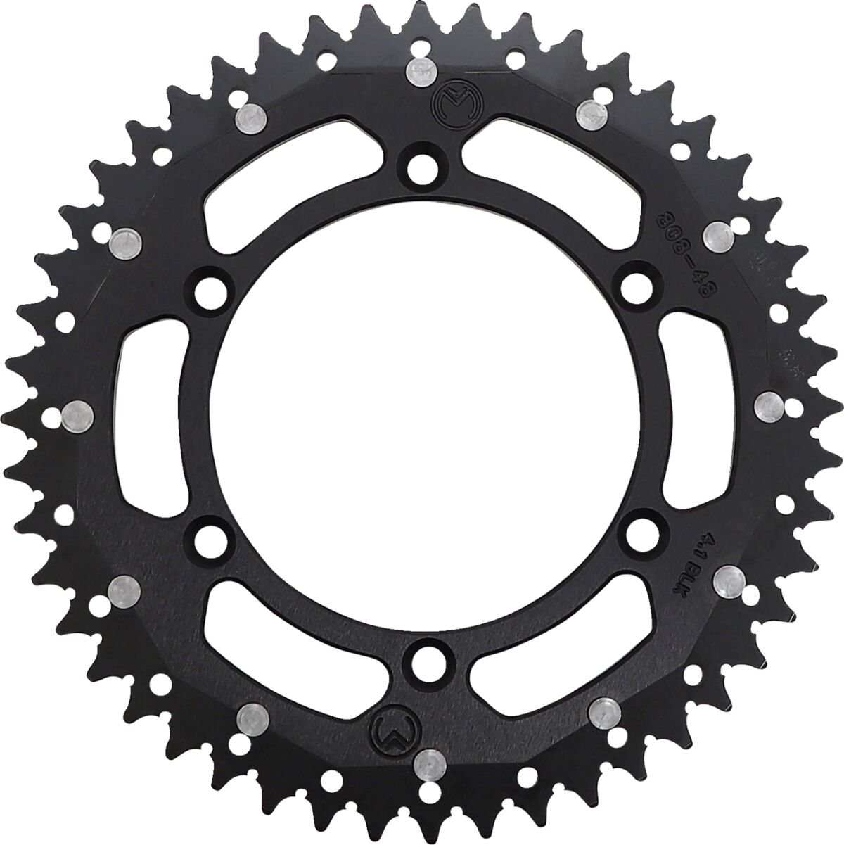Moose Offroad Hard Parts Sprocket Dual Mse 48 Bk