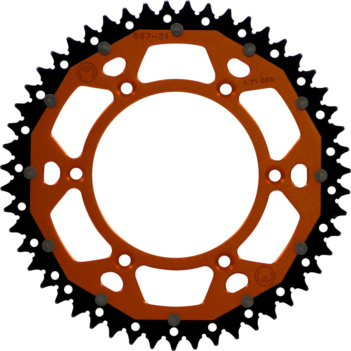Moose Offroad Hard Parts Sprocket Dual Mse 51 Or
