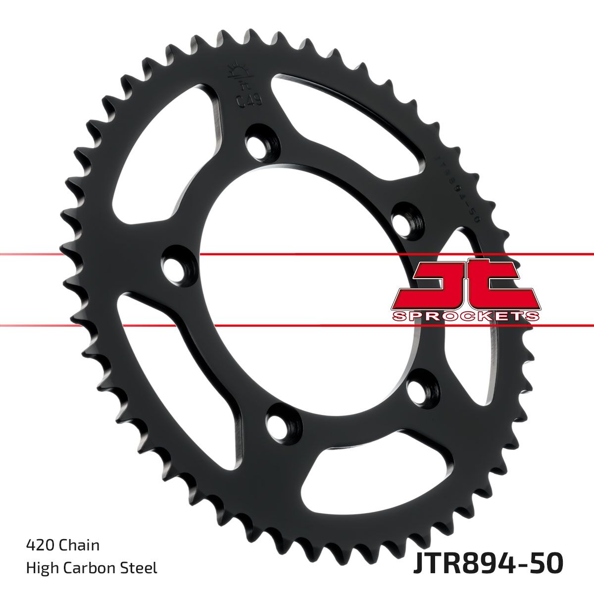 Jt Sprockets Sprocket Rear 50 T 420 Blk