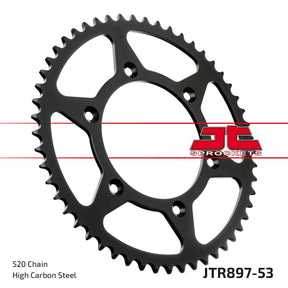 Jt Sprockets Sprocket Rear 53 T 520