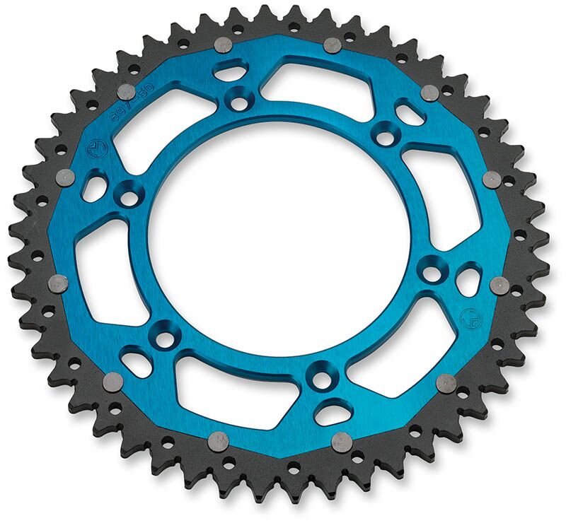 Moose Offroad Hard Parts Sprocket Dual Mse Ktm 50 T Blue