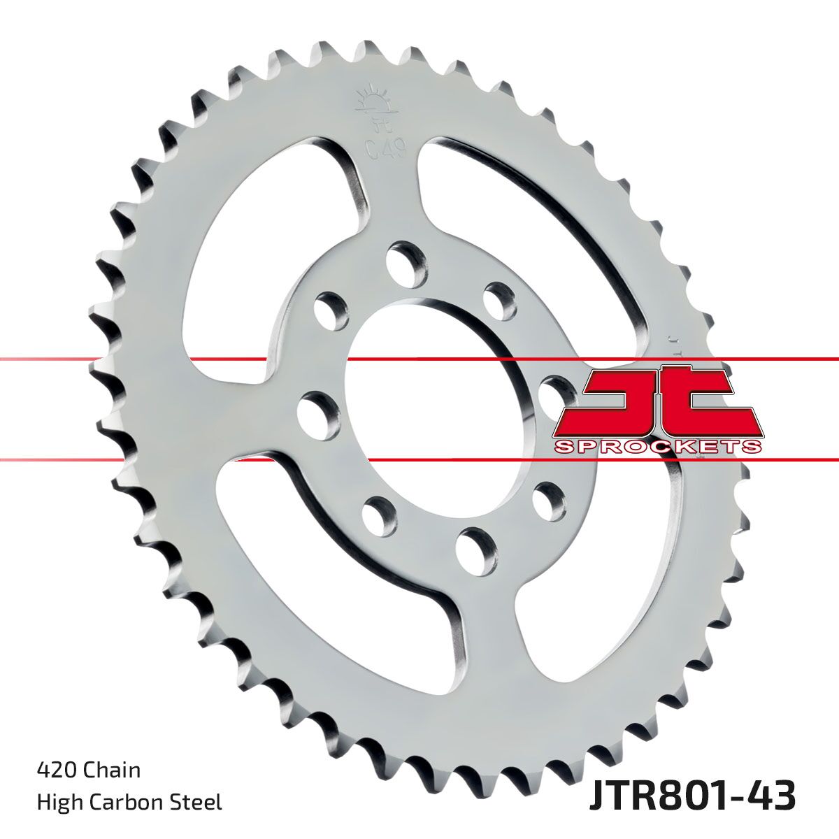 Jt Sprockets Sprocket Rear 43 T 420