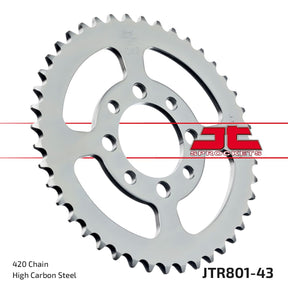 Jt Sprockets Sprocket Rear 43 T 420