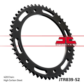 Jt Sprockets Sprocket Rear 52 T 428