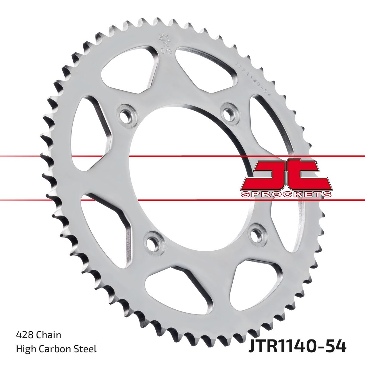 Jt Sprockets Sprocket Rear 428 54 T