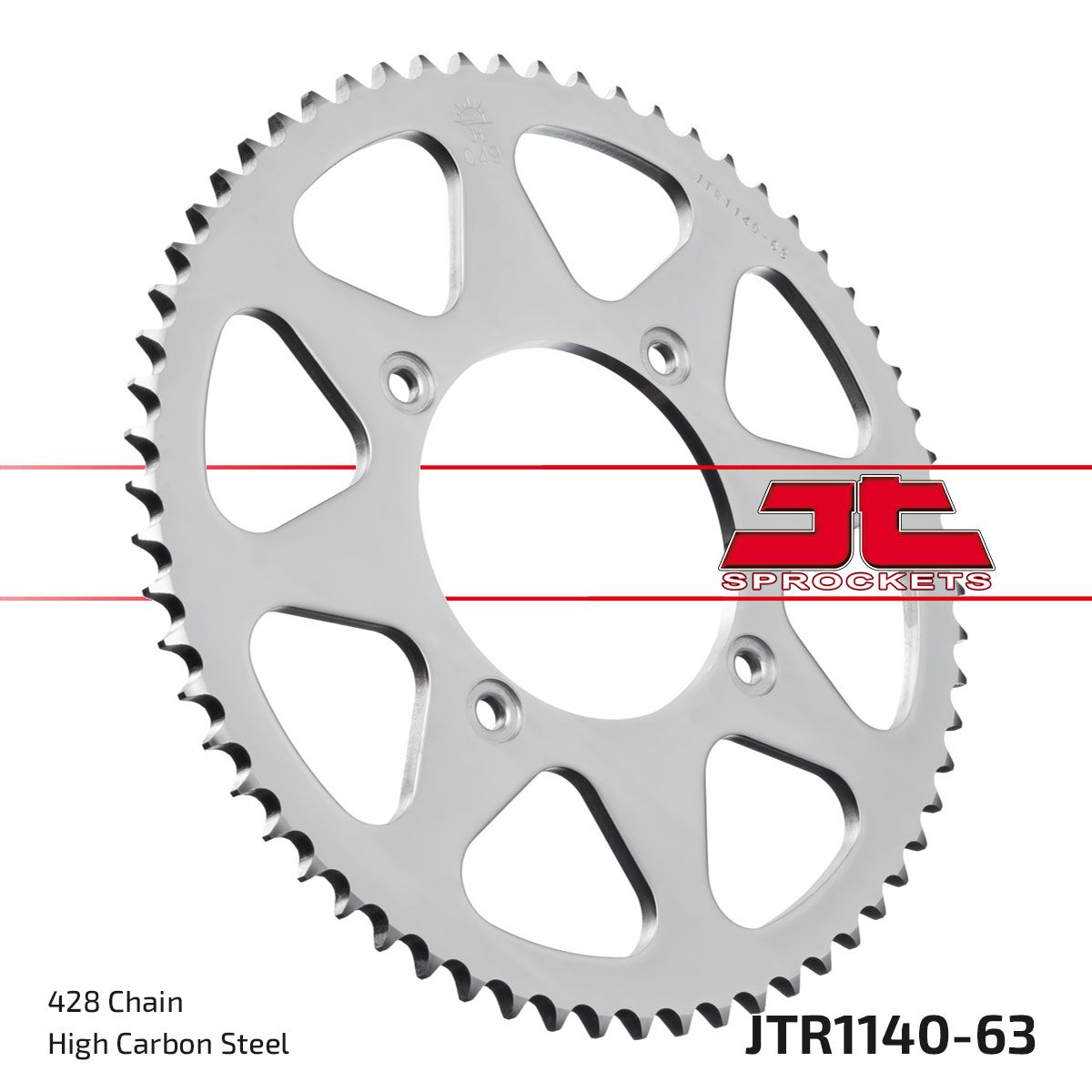 Jt Sprockets Sprocket Rear 428 63 T