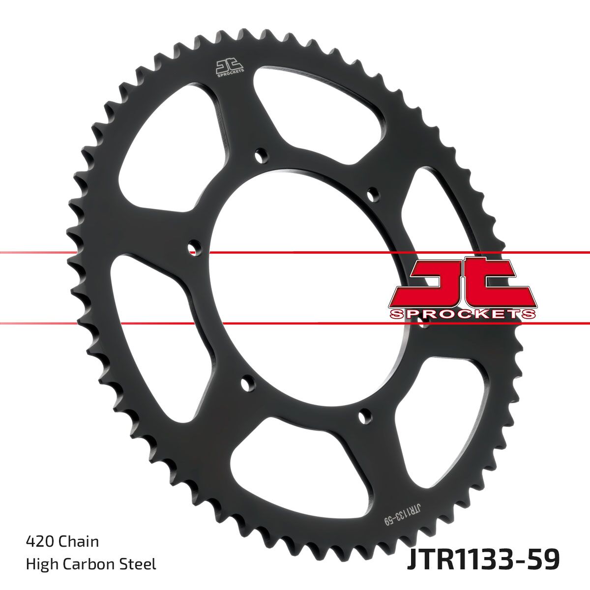 Jt Sprockets Sprocket Rear 59 T 420