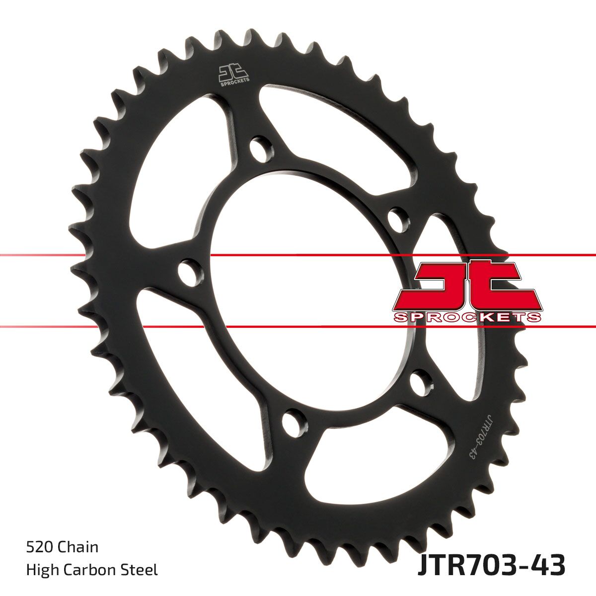 Jt Sprockets Sprocket Rear 43 T 520