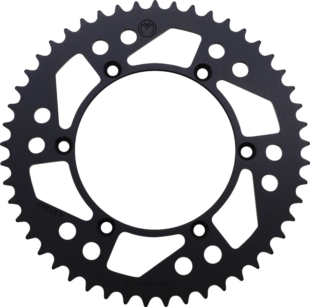 Moose Offroad Hard Parts Sprocket Alu Mse Yam 49 T Blk