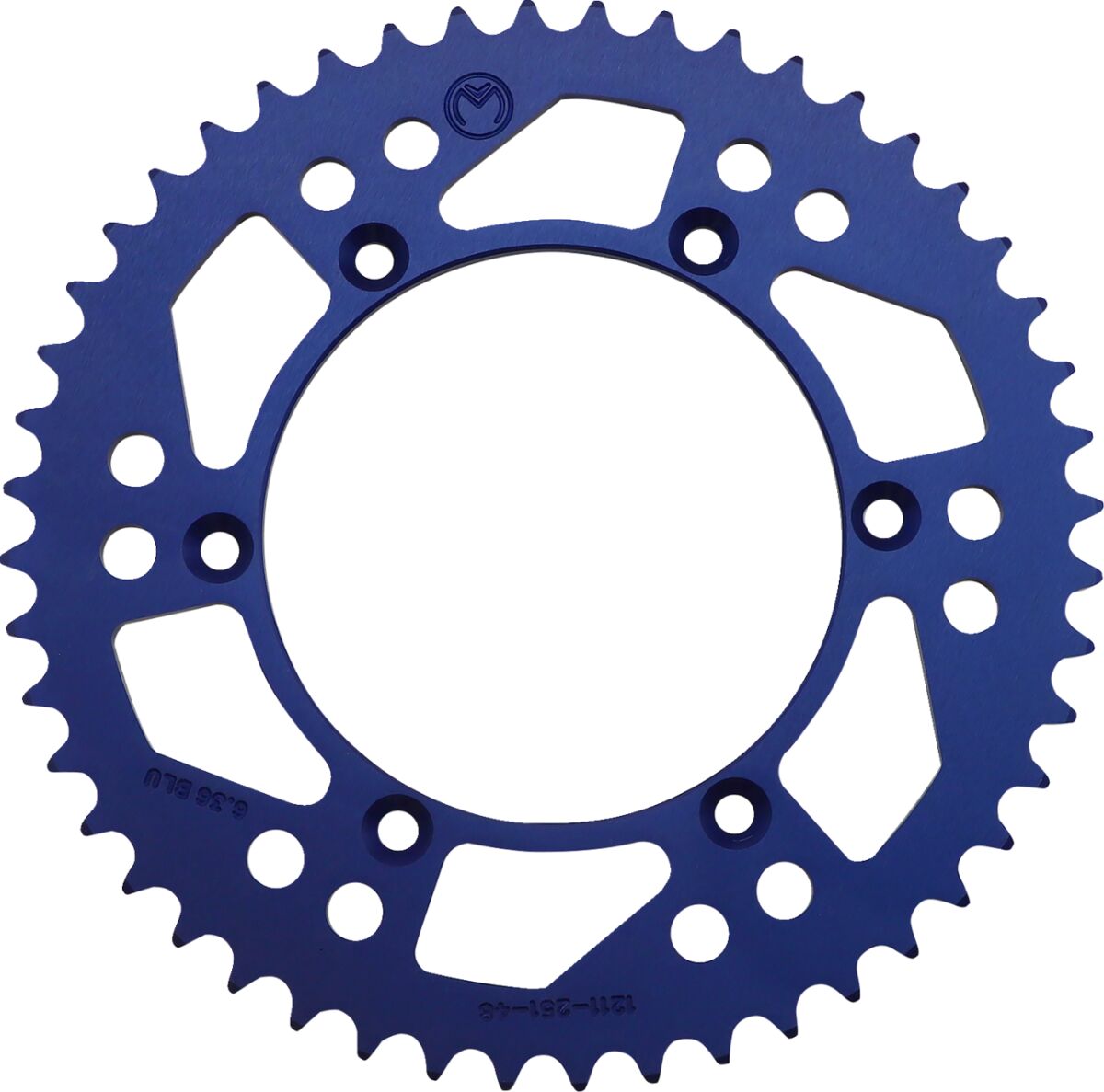 Moose Offroad Hard Parts Sprocket Alu Mse Yam 48 T Blue