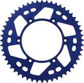 Moose Offroad Hard Parts Sprocket Alu Mse Yam 52 T Blue