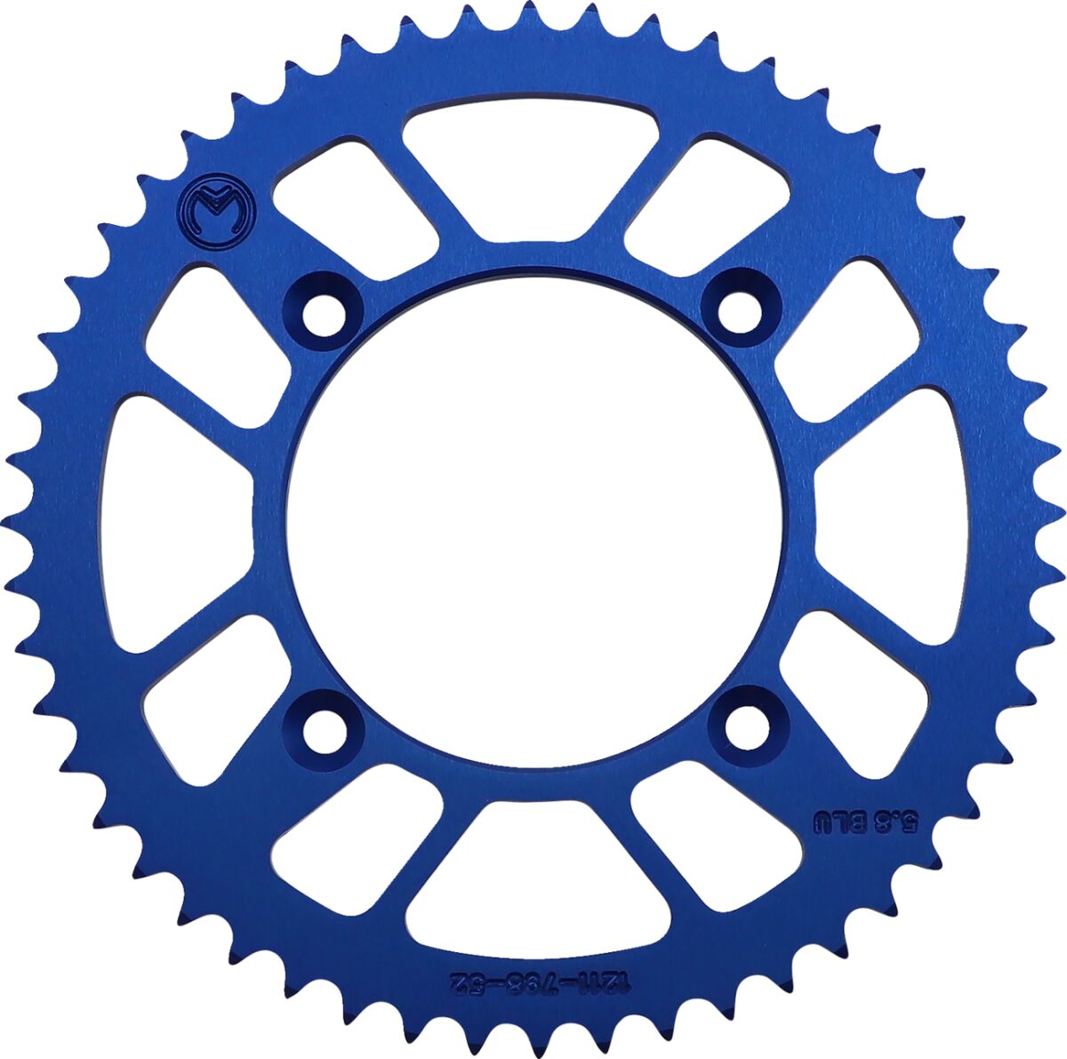 Moose Offroad Hard Parts Sprocket Alu Yam 52 T Blue