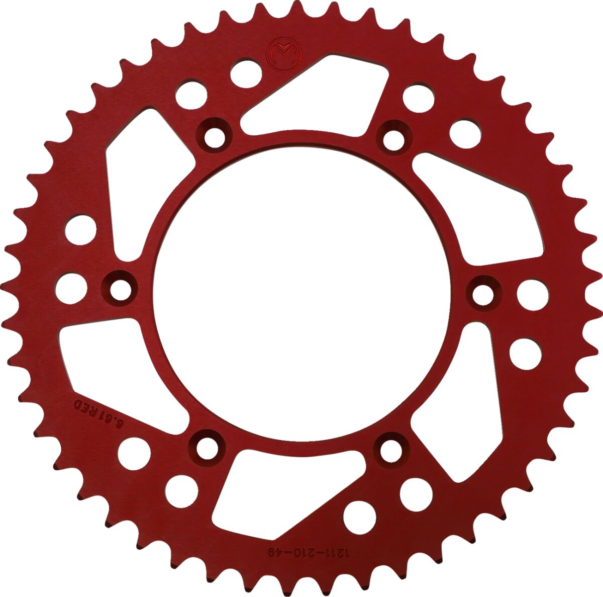Moose Offroad Hard Parts Sprocket Alu Mse Hon 49 T Red