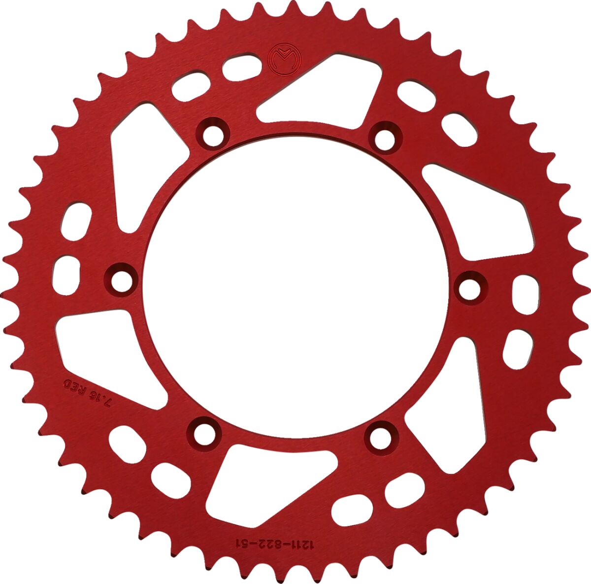 Moose Offroad Hard Parts Sprocket Alu Mse Husq 51 T Red
