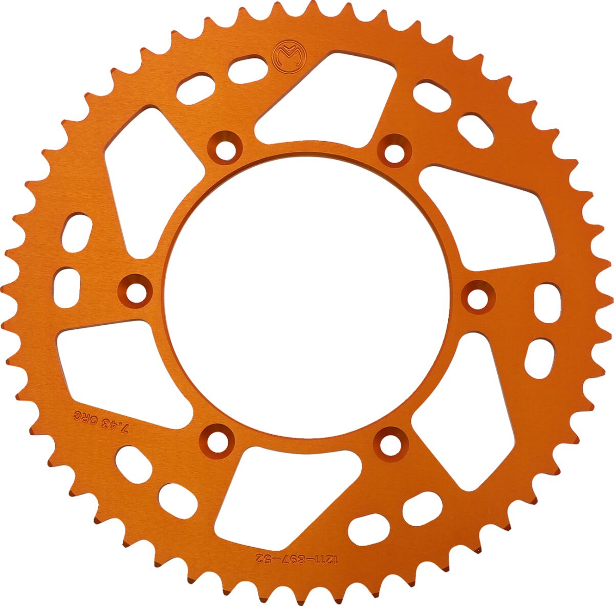 Moose Offroad Hard Parts Sprocket Alu Mse Ktm 52 T Orng