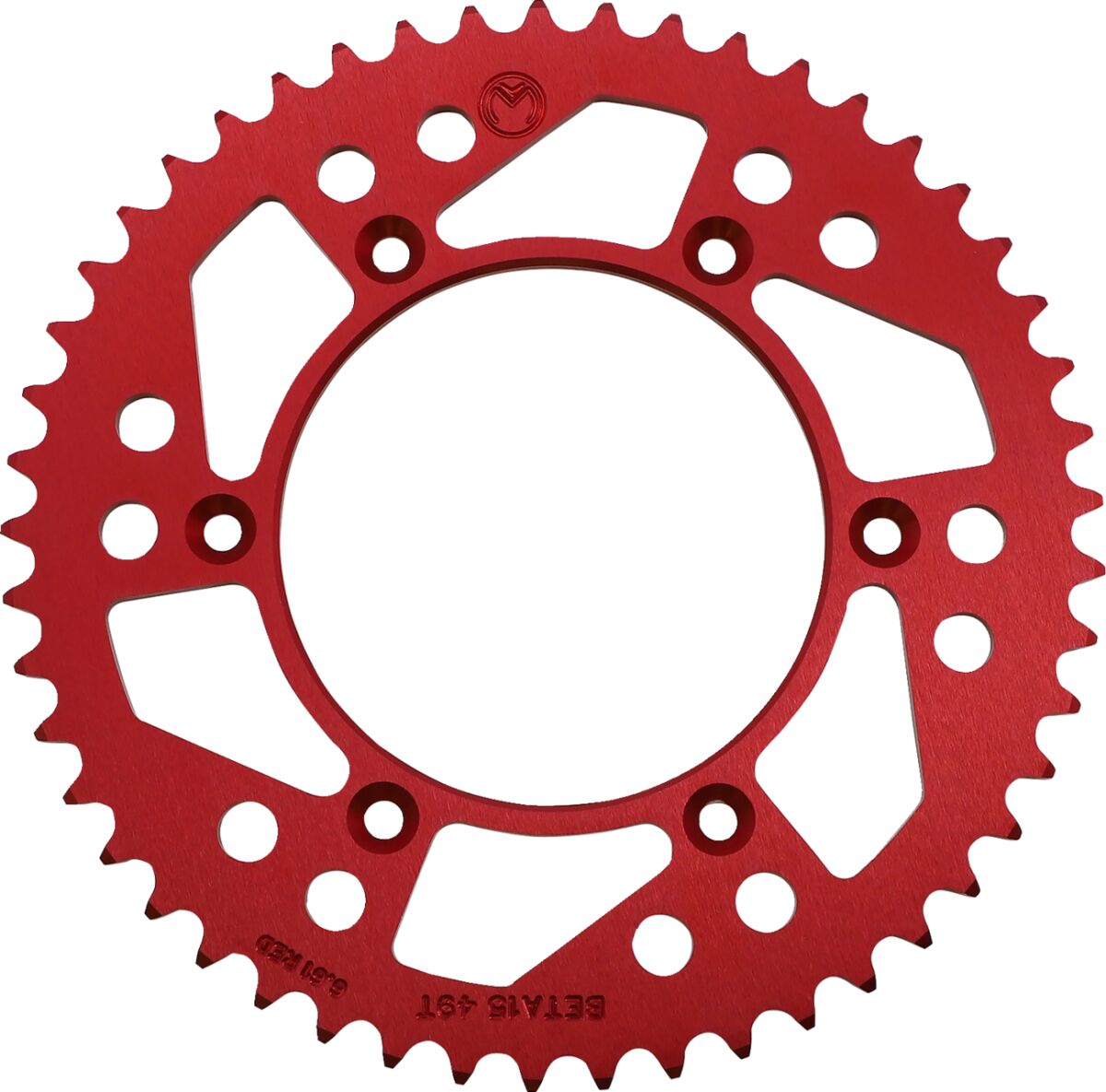 Moose Offroad Hard Parts Sprocket Alu Mse Beta 49 T Red