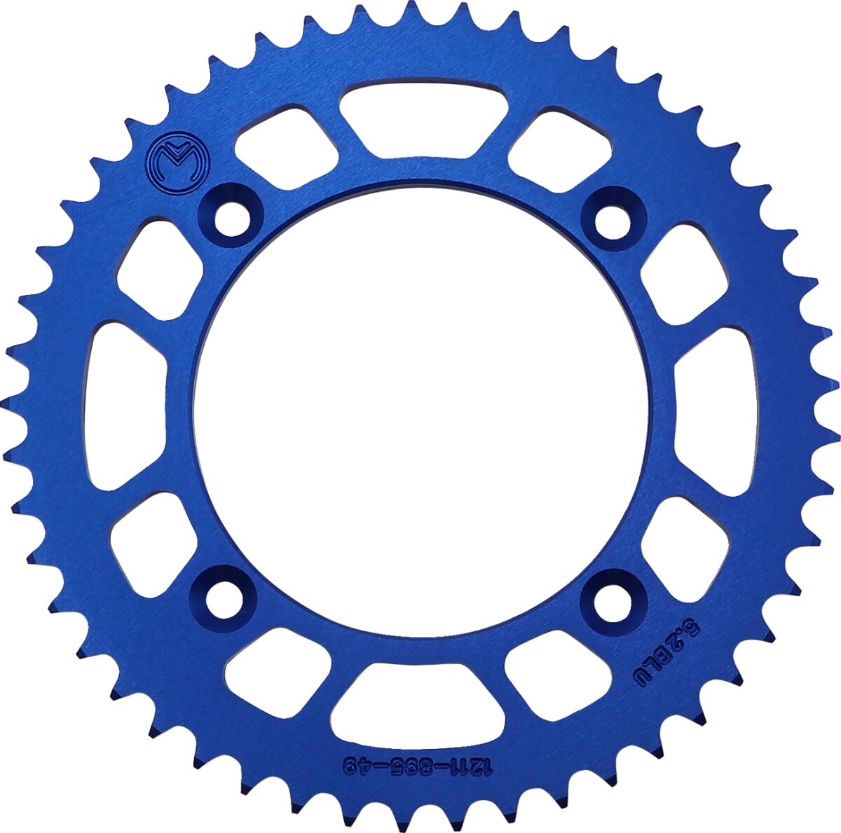 Moose Offroad Hard Parts Sprocket Alu Mse Ktm 49 T Blue