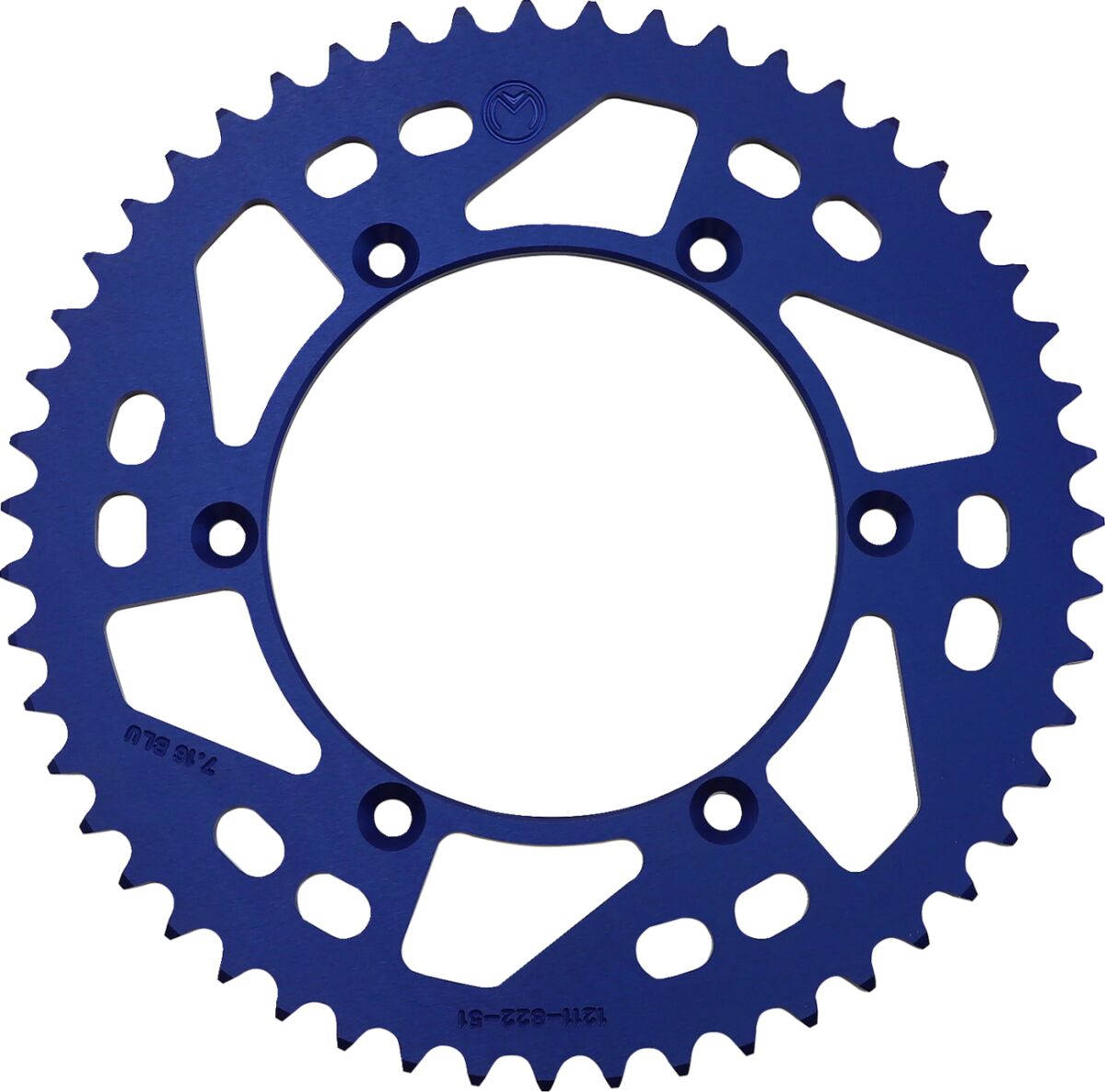 Moose Offroad Hard Parts Sprocket Alu Hus 51 T Blue