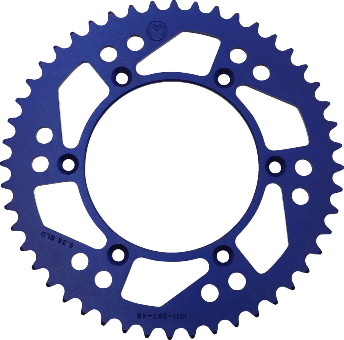 Moose Offroad Hard Parts Sprocket Alu Mse Ktm 48 T Blue