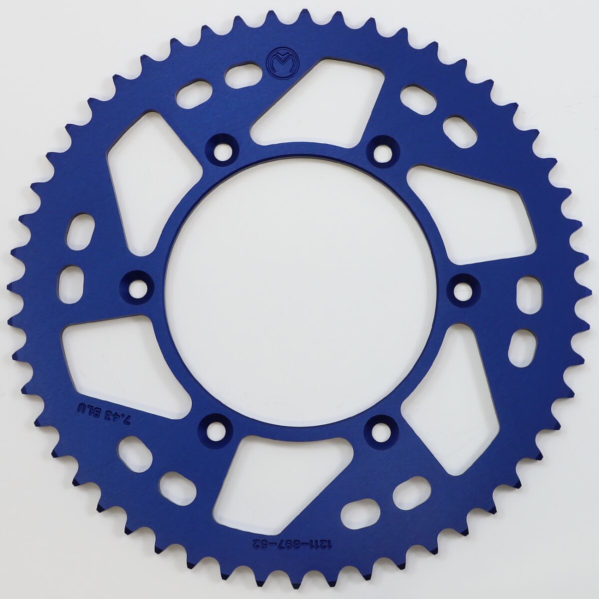 Moose Offroad Hard Parts Sprocket Alu Mse Ktm 52 T Blue