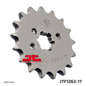 Jt Sprockets Sprocket Front 17 T 428
