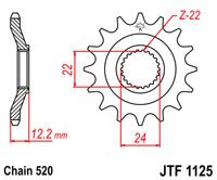 Jt Sprockets Sprocket Front 16 T 520