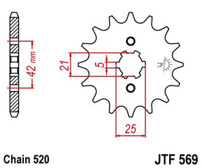 Jt Sprockets Sprocket Front 18 T 520