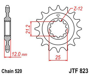 Jt Sprockets Sprocket Front 16 T 520
