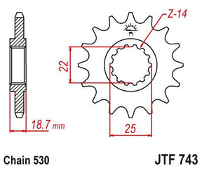 Jt Sprockets Sprocket Front 15 T 530