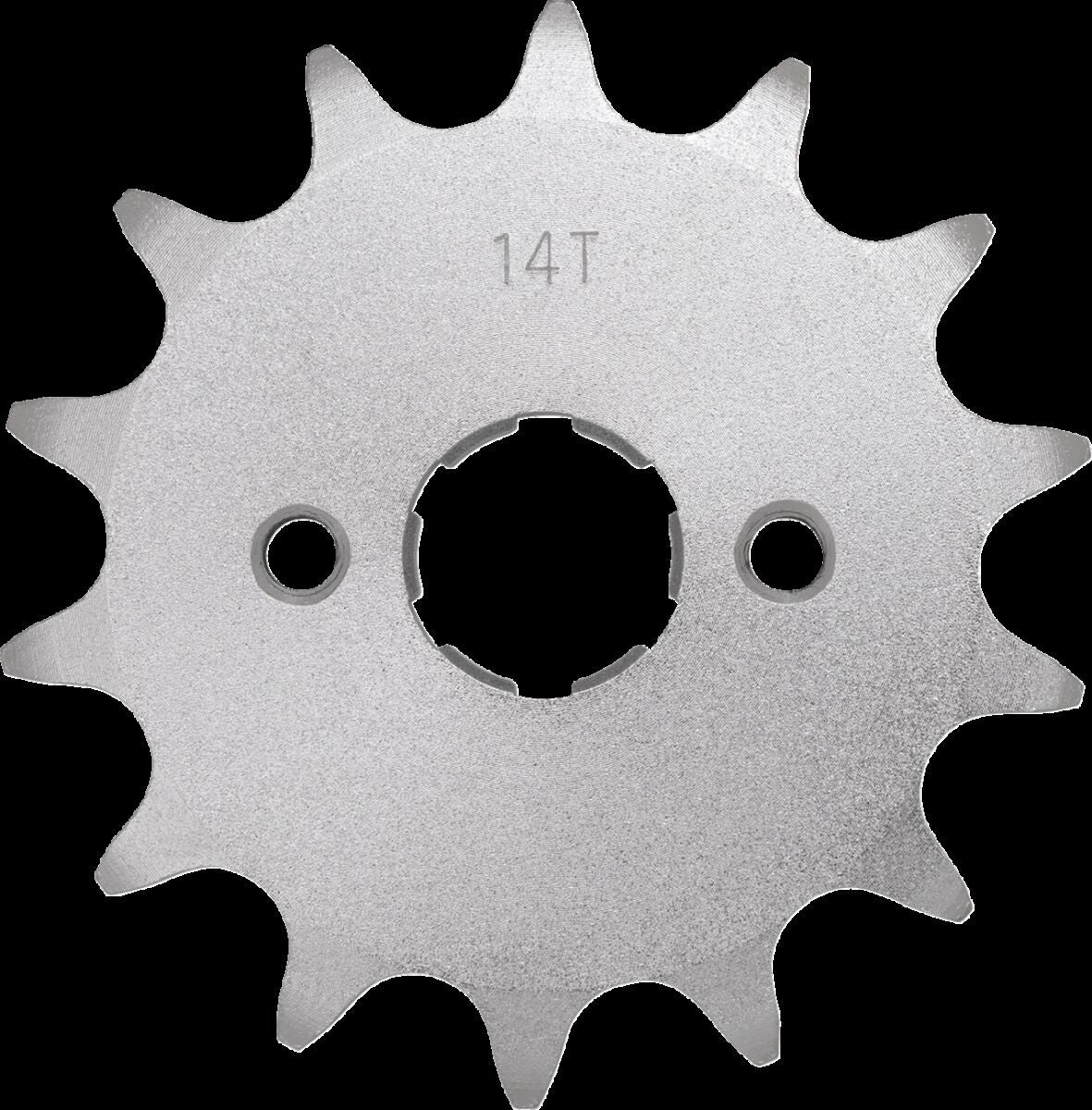 Moose Offroad Hard Parts Front Sprocket Honda 14 T