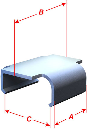 Camso Track Clip Flat 112