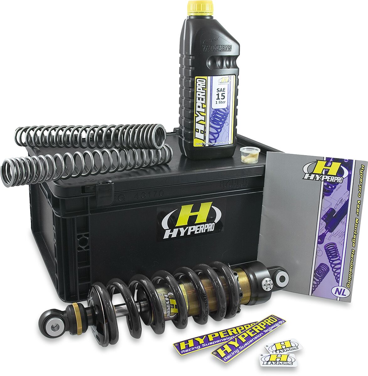 Hyperpro Streetbox Black Yamaha Xt 660