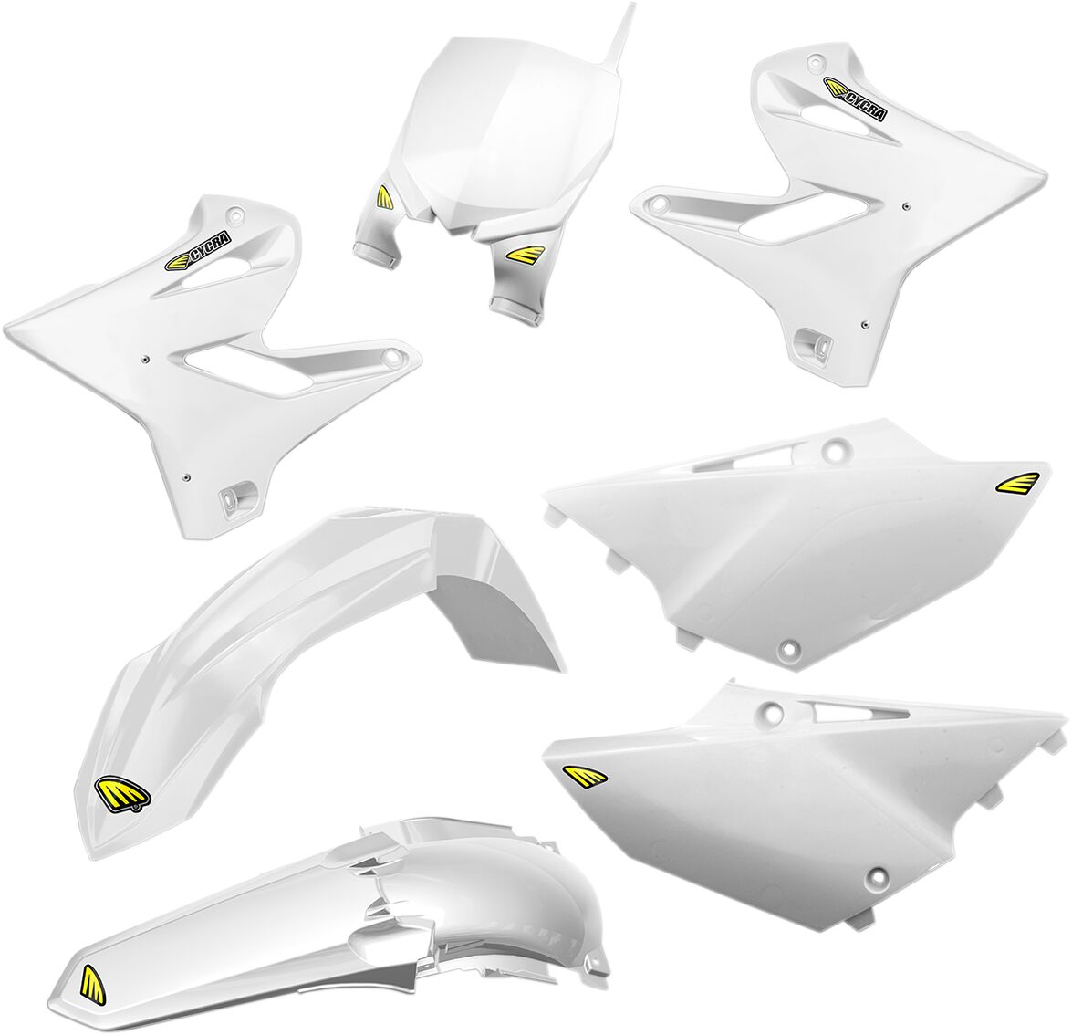 Cycra Plastic Kit Pf Yz Wh