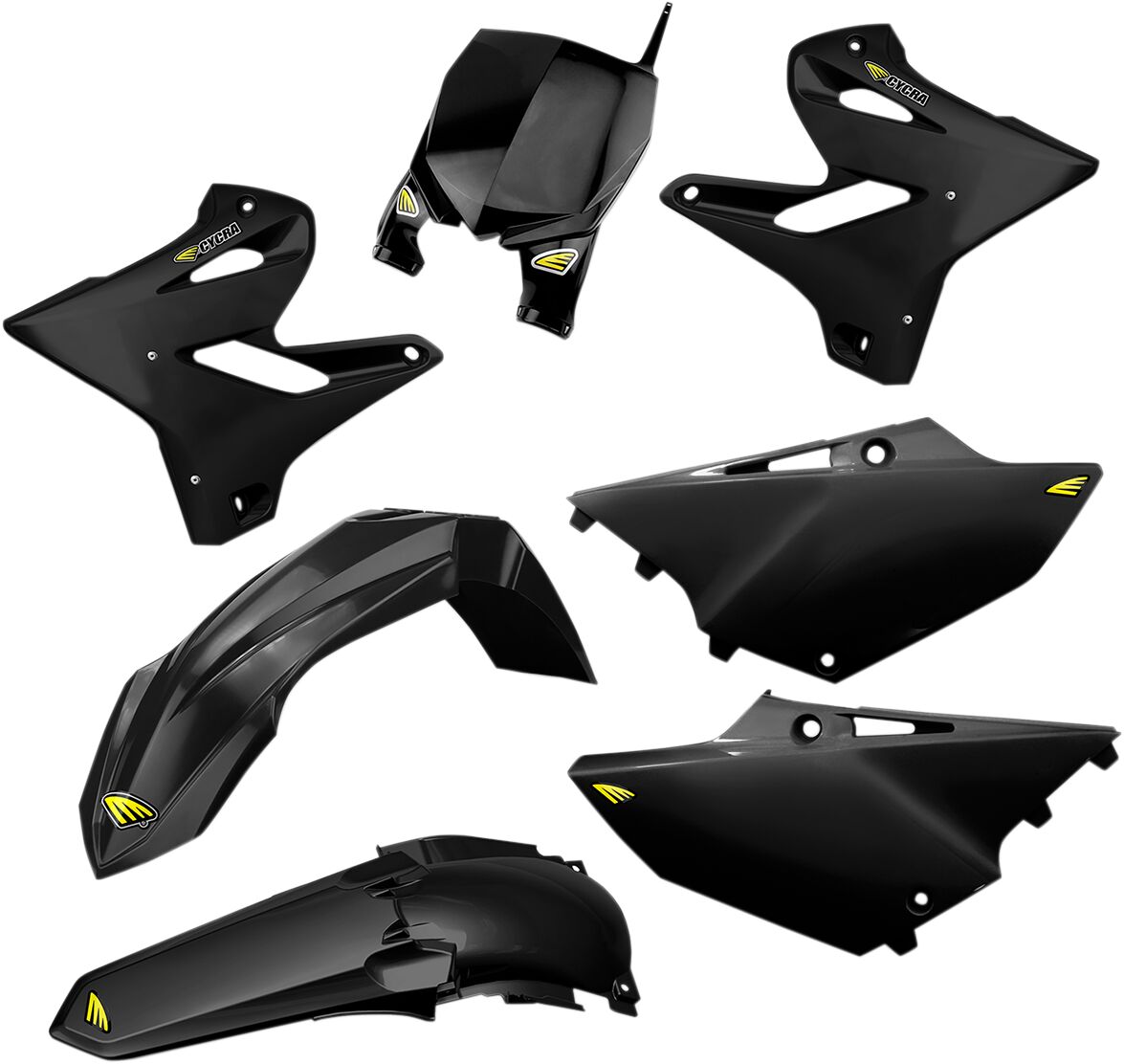 Cycra Plastic Kit Pf Yz Bk