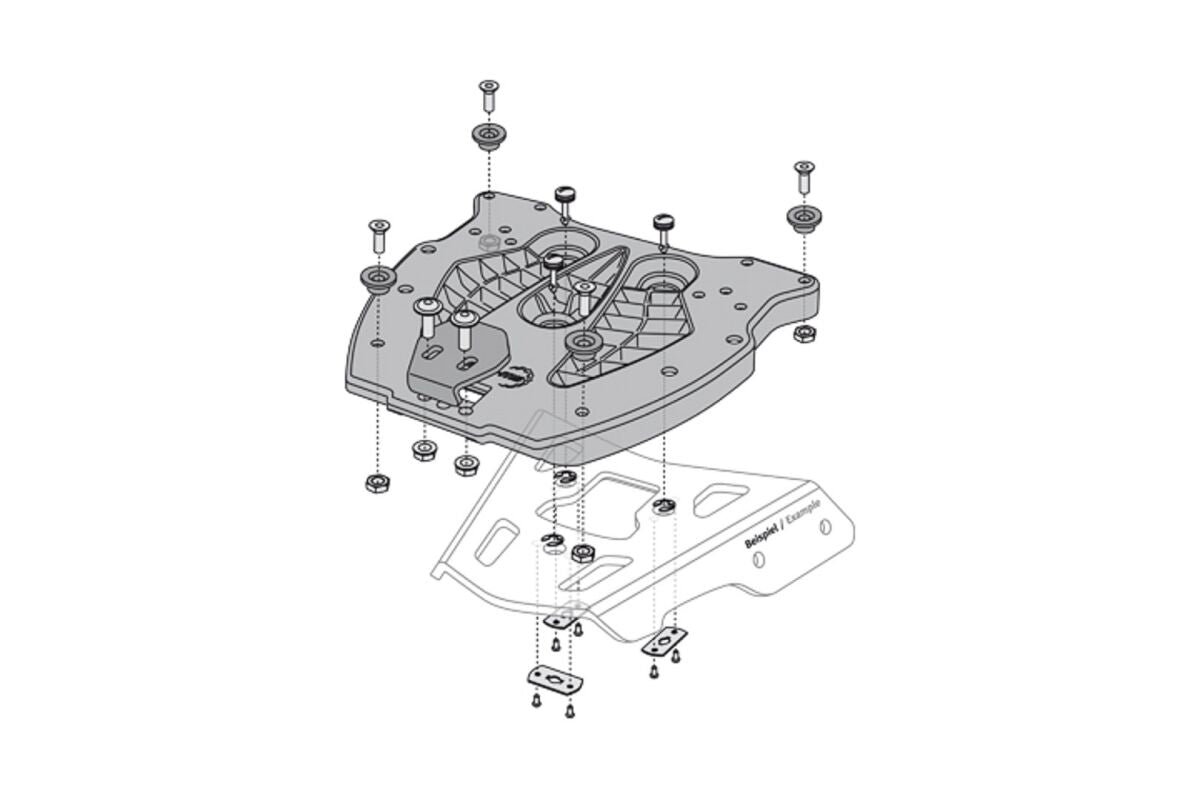 Sw Motech Luggage Alu Rack Adpt