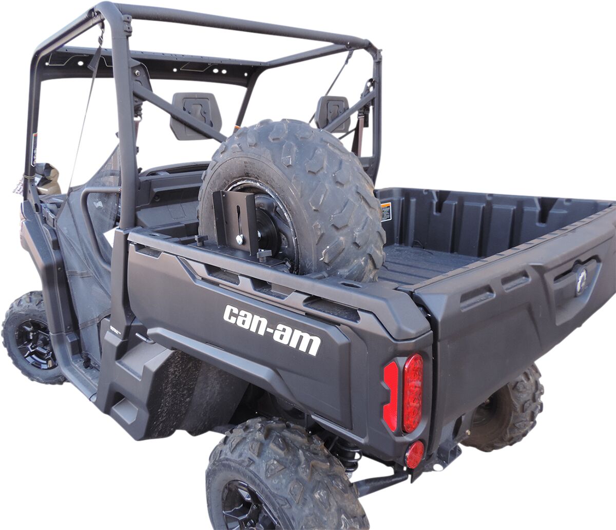 Moose Offroad Four Wheel Spare Tire Mount Can Am