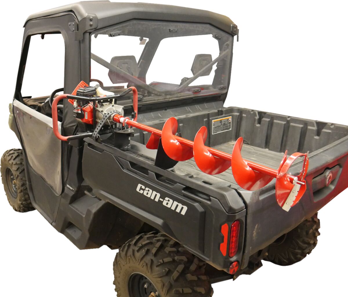 Moose Offroad Four Wheel Ice Auger Carrier Moose