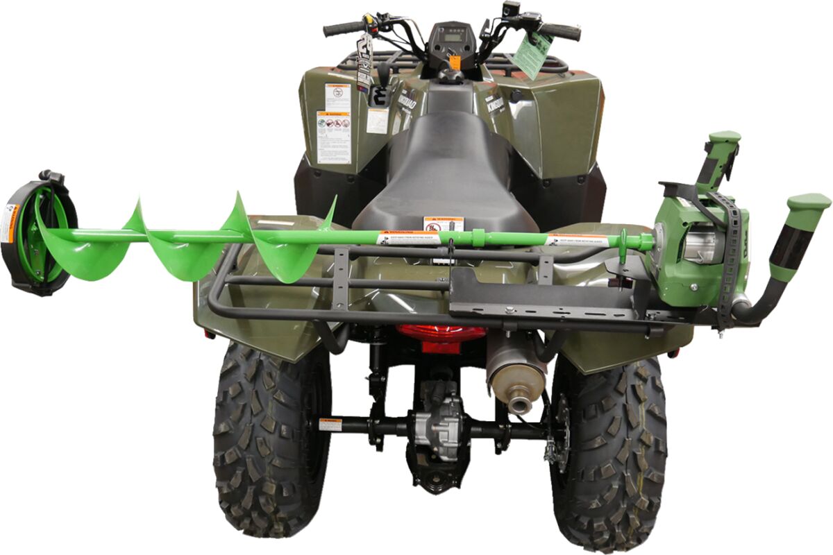 Moose Offroad Four Wheel Ice Auger Carrier Mount Atv Ra