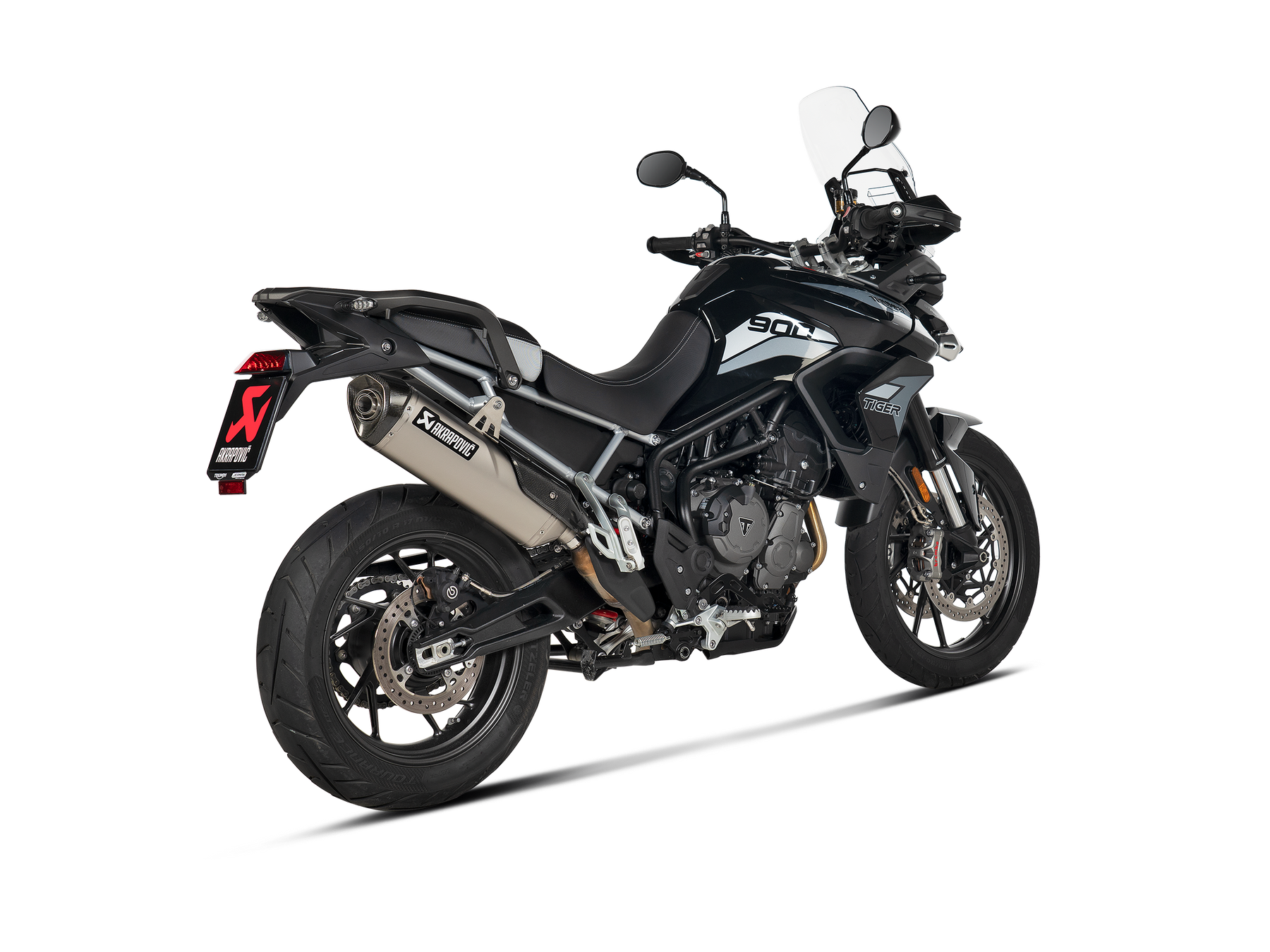 Slip-On Line Titanium, Grey - 20-23 Triumph Tiger 850 / 900 / 900 GT