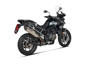 Slip-On Line Titanium, Grey - 20-23 Triumph Tiger 850 / 900 / 900 GT