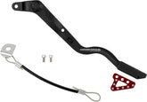 Moose Offroad Hard Parts Forged Brake Pedal Red
