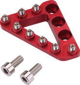 Moose Offroad Hard Parts Large Alum Rear Brake Tip Red