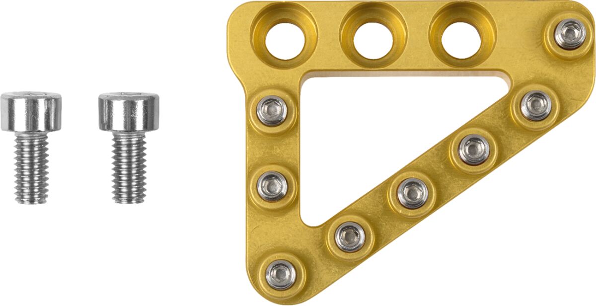 Moose Offroad Hard Parts Large Alum Rear Brake Tip Gold