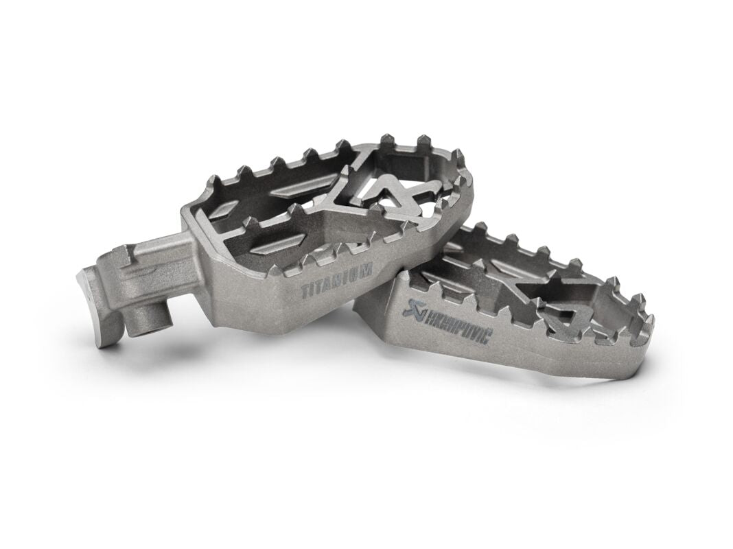Akrapovic Footpegs Titanium Yamaha Tener