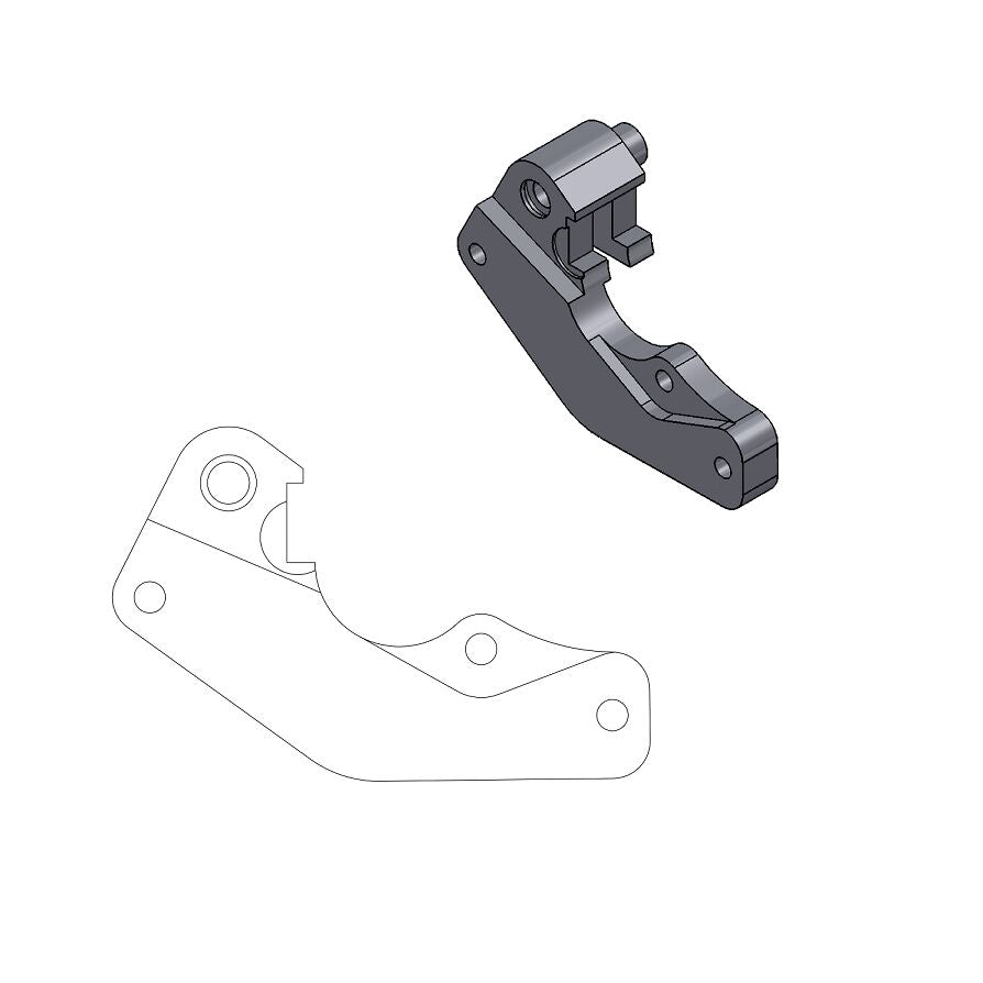 Moto Master Brake Caliper Adaptor