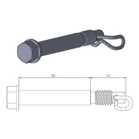 Moto Master Brake Pad Pin