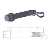 Moto Master Brake Pad Pin