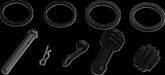 Moose Offroad Four Wheel Brake Caliper Rebuild Kit Fron